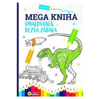 Mega kniha omalovánek - Blue bezva zábava