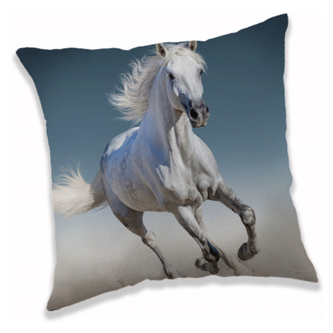 Jerry Fabrics s. r. o. Polštářek licenční 40x40 - White horse