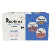 Applaws miska Cat Pot multipack Rybí výběr 8 × 60 g