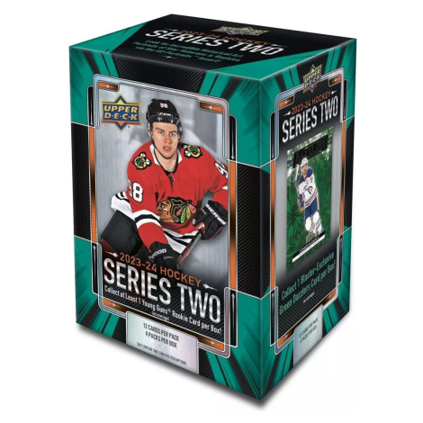Hokejové karty 2023-24 Upper Deck Series 2 Hockey Blaster Box