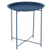 Tempo Kondela Příruční stolek s odnímatelným tácem RENDER - tmavě modrý + kupón KONDELA10 na oka