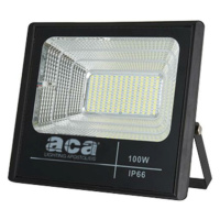 ACA Lighting solární SMD LED reflektor 100W 6000K IP66 120d Ra70 SV10060