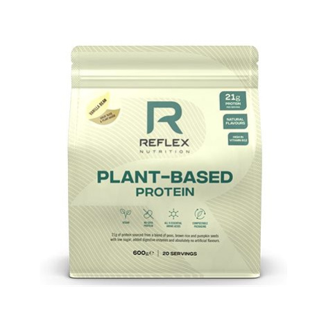 Reflex Plant Based Protein 600g, vanilla bean Reflex Nutrition