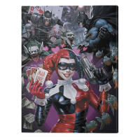 Obraz na plátně Harley Quinn - The One Who Laughs, (60 x 80 cm)
