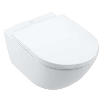 VILLEROY & BOCH Subway 3.0 Závěsné WC, TwistFlush, AntiBac, CeramicPlus, alpská bílá 4670T0T2