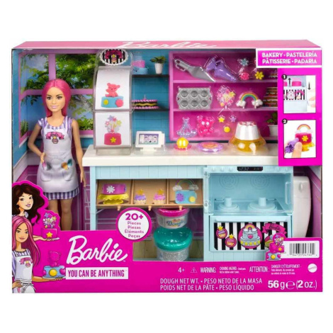 Mattel barbie herní set pekárna, hgb73