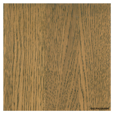 Postel BMB Sofi XL - Dub cink Rozměr: 160x200 cm, Provedení rohů: Oblé, Moření: Palisandr olej