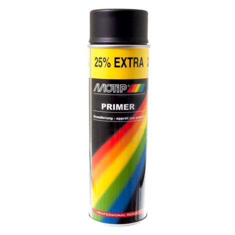 Barva základová 500ml - primer černý / rychleschnoucí akrylový zákl... Motip