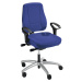 Prosedia Kancelářská otočná židle YOUNICO PRO, výška opěradla 540 mm, modrá royal