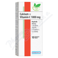 Calcium + Vitamin C 1000mg Generica eff.tbl.10