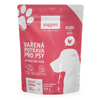 Yoggies Vařená potrava pro psy – kuřecí maso s rýží 150g