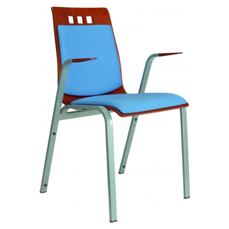Alba Konferenční židle Berni čalouněná - s područkami