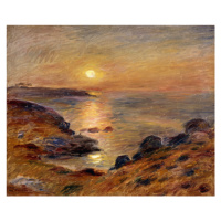 Obrazová reprodukce The Setting of the Sun at Douarnenez; Couche de Soleil a Douarnenez, 1883, R