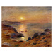 Obrazová reprodukce The Setting of the Sun at Douarnenez; Couche de Soleil a Douarnenez, 1883, R