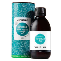 Viridian Viridikid Omega 3 Oil Organic - BIO Omega 3 olej pro děti 200 ml