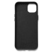 Mujjo Full Leather Wallet pouzdro iPhone 15 Plus černý