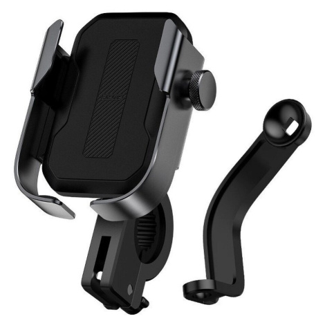 Baseus univerzální držák na mobilní telefon na kolo / motocykl Armor černá