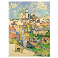 Obraz - reprodukce 50x70 cm Gardanne, Paul Cézanne – Fedkolor
