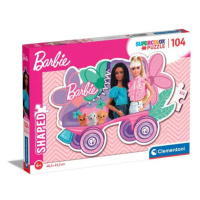 Clementoni Puzzle 104el ve tvaru Barbie 27164