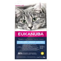 Eukanuba Sterilised/Weight Control Adult - 3 x 2 kg