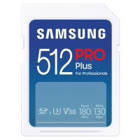 Samsung SDXC 512GB PRO PLUS MB-SD512S/EU Modrá