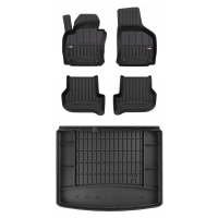 Set 3D gumové rohože rohož Seat Leon 2 Hb 2005-2012