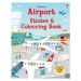 Airport Sticker and Colouring Book - Simon Tudhope, Wesley Robins (ilustrácie) - kniha z kategor