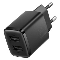 Baseus Compact 2xUSB 10,5W černá