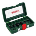 BOSCH 6dílná sada fréz TC (8mm stopka) 2.607.019.463