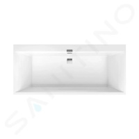 VILLEROY & BOCH Squaro Edge 12 Vana 1800x800x450 mm, Quaryl, bílá UBQ180SQE2DV-01