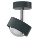 Top Light Puk Mini Turn LED bodová čirá čočka 1fl antracitová