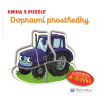 Dopravní prostředky - Kniha s puzzle Svojtka & Co. s. r. o.