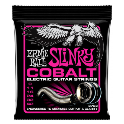 Ernie Ball P02723 Cobalt Super Slinky - .009 - .042