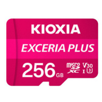 Kioxia Paměťová karta Exceria Plus (M303), 256GB, microSDXC, LMPL1M256GG2, UHS-I U3 (Class 10)