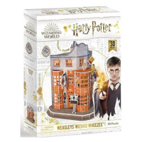 CUBICFUN 3D puzzle Harry Potter: Kratochvilné kouzelnické kejkle 62 dílků