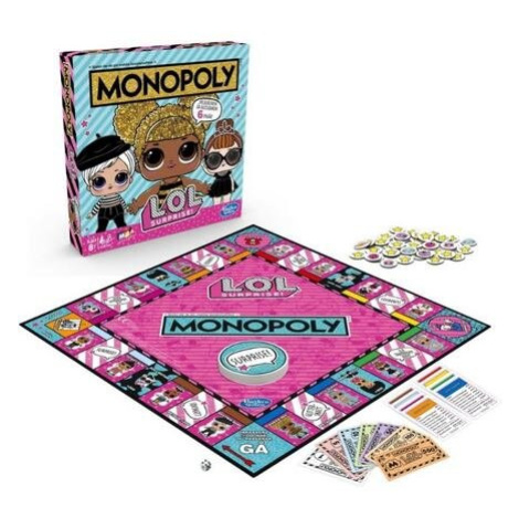 Monopoly Lol Surprise Anglická verze Hasbro