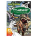 Vymaľovanky so samolepkami - Dinosaury (A4) - kniha z kategorie Omalovánky