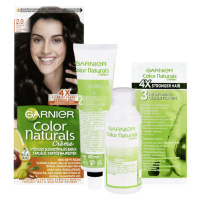 Garnier Color Naturals permanentní barva na vlasy 2.0 přirozená černá, 60+40+12ml