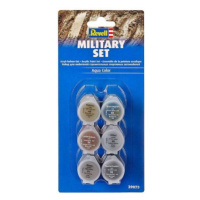 Sada barev Aqua Color 39075 - Military Set (6 x 5ml)