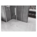 MEXEN/S Velar sprchový kout 110 x 75, transparent, bílá 871-110-075-01-20