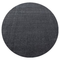 Ayyildiz koberce Kusový koberec Ata 7000 grey kruh Rozměry koberců: 120x120 (průměr) kruh