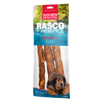 Pochoutka Rasco Premium 3 tyčinky bůvolí 27cm obalené kachním masem 250g