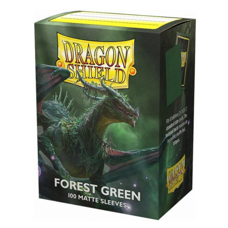Dragon Shield Standard Matte Sleeves Forest Green (100 sleevů)