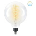 LED Žárovka WiZ Tunable White Filament 8718699786731 E27 G200 6,5-40W 470lm 2700-6500K, stmívate