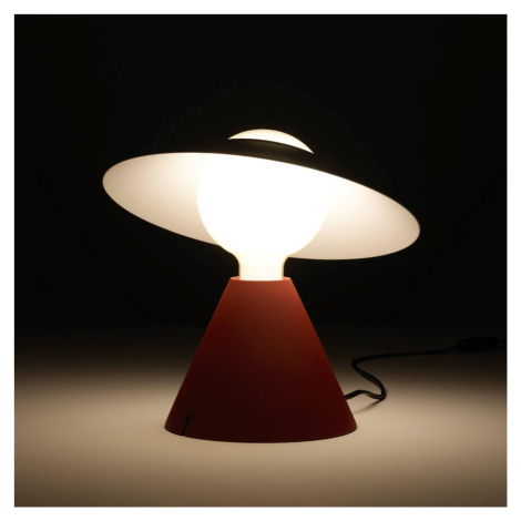 Stilnovo Stilnovo Fante LED stolní lampa, 2 700 K, červená