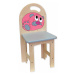 Dětská židlička medvídek