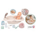 Vanička s nočníkem Bath Set Natur D'Amour Baby Nurse Smoby s kosmetikou a 8 doplňků pro 42 cm pa