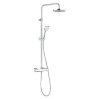 Kludi Logo - Sprchový set Dual Shower System s termostatem, 200 mm, chrom 6809505-00