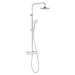 Kludi Logo - Sprchový set Dual Shower System s termostatem, 200 mm, chrom 6809505-00