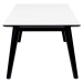 Norddan Konferenční stolek Ronald, černo-bílý